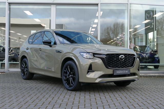 Mazda CX-60 2.5 e-SkyActiv PHEV Homura Business Edition | Voorraad auto | Snel rijden | Foto's ter illustratie |