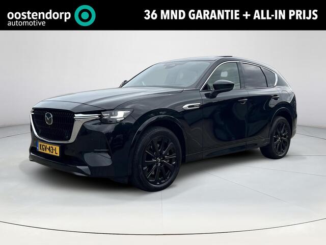 Mazda CX-60 2.5 e-SkyActiv PHEV Takumi Plus Draadloze Apple Carplay Android Auto | Panoramisch schuif kanteldak | Head up display | Bose | 360 camera | Elektrische achterklep | Stoelgeheugen | Stoelkoeling/verwarming | Dodehoeksensoren | Adaptieve led koplampen | Ad