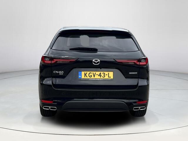 Mazda CX-60 2.5 e-SkyActiv PHEV Takumi Plus Draadloze Apple Carplay Android Auto | Panoramisch schuif kanteldak | Head up display | Bose | 360 camera | Elektrische achterklep | Stoelgeheugen | Stoelkoeling/verwarming | Dodehoeksensoren | Adaptieve led koplampen | Ad