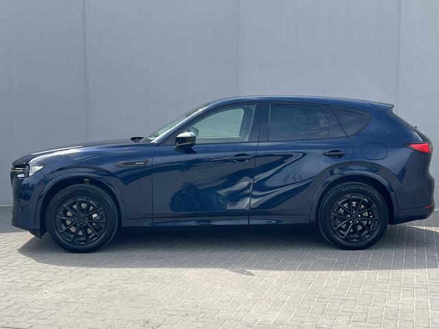 Mazda CX-60 2.5 e-SkyActiv PHEV Homura / Leder / 2.500 kg trekgewicht / Camera 360° / Elektrische stoelen, stuur & klep / Stoelventilatie / Stuur-, stoel- & achterbankverwarming / Apple Carplay Android / 19"LM wielen /