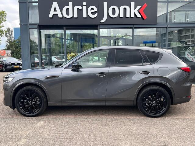 Mazda CX-60 2.5 e-SkyActiv PHEV Homura Plus | TREKHAAK |AUTOMAAT | PLUG-IN HYBDRIDE | PANORAMADAK | 2500kg TREKGEWICHT | LEDER | 360gr CAMERA | MEEST LUXE UITVOERING | BIJNA NIEUW |