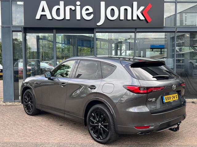 Mazda CX-60 2.5 e-SkyActiv PHEV Homura Plus | TREKHAAK |AUTOMAAT | PLUG-IN HYBDRIDE | PANORAMADAK | 2500kg TREKGEWICHT | LEDER | 360gr CAMERA | MEEST LUXE UITVOERING | BIJNA NIEUW |