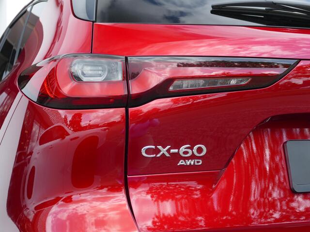 Mazda CX-60 2.5 e-SkyActiv PHEV Homura | 360 Camera | Adaptieve Cruise | Apple Carplay/Android Auto | BOSE | RIJKLAARPRIJS!