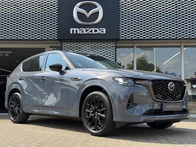 Mazda CX-60 2.5 e-SkyActiv PHEV Homura Business Edition | 360 Camera | Leer | Adaptieve Cruise | Diverse accessoires |
