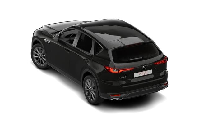 Mazda CX-60 Exclusive-Line Business Edition | 12,3-inch TFT-kleurendisplay met bediening via centrale HMI Commander, touchscreen (voor Apple CarPlay / Android Auto(TM)) of voice control | 12,3-inch digitale meterset | 20-inch lichtmetalen velgen, Silver