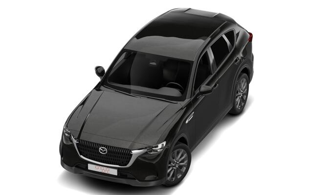Mazda CX-60 Exclusive-Line Business Edition | 12,3-inch TFT-kleurendisplay met bediening via centrale HMI Commander, touchscreen (voor Apple CarPlay / Android Auto(TM)) of voice control | 12,3-inch digitale meterset | 20-inch lichtmetalen velgen, Silver