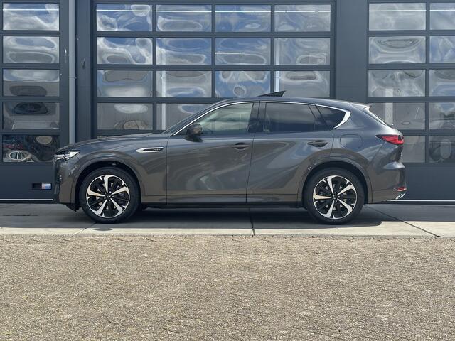 Mazda CX-60 2.5 e-SkyActiv PHEV Takumi Plus | TREKHAAK | PANO | STOEL KOELING | ¤ 7500,- DEMO KORTING 2500 KG trekgewicht