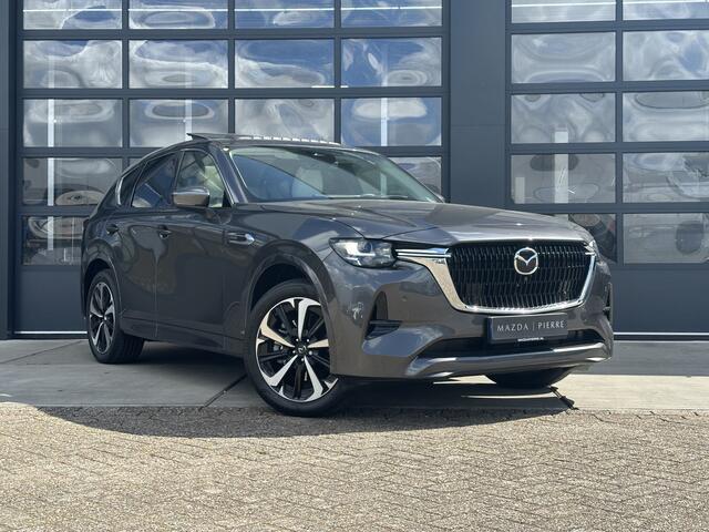 Mazda CX-60 2.5 e-SkyActiv PHEV Takumi Plus | TREKHAAK | PANO | STOEL KOELING | ¤ 7500,- DEMO KORTING 2500 KG trekgewicht