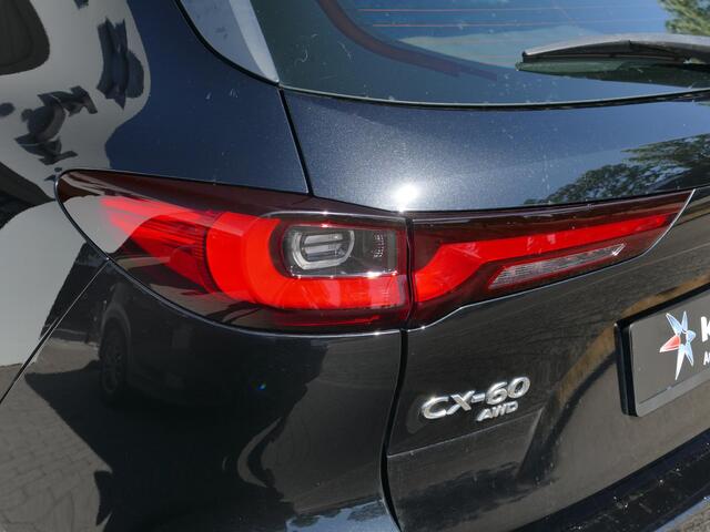 Mazda CX-60 2.5 e-SkyActiv PHEV Homura | Adaptieve Cruise | Camera | Stoelverwaring/Verkoeling | Apple Carplay/Android Auto | RIJKLAARPRIJS!!