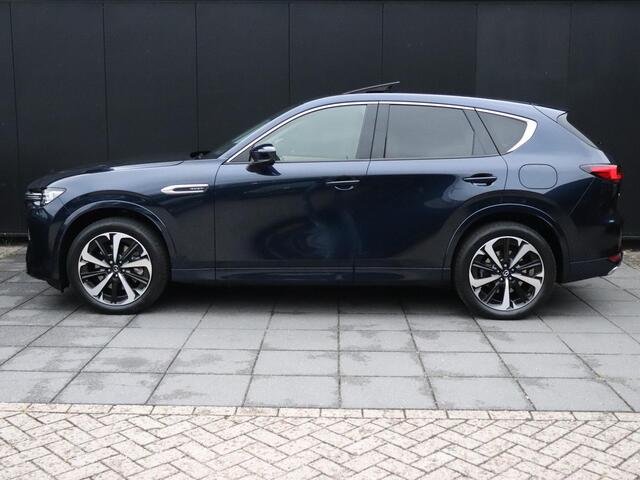 Mazda CX-60 2.5 e-SkyActiv PHEV Takumi AUT | LEER | PANORAMA SCHUIFDAK | 360 CAMERA | TREKHAAK