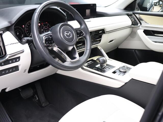 Mazda CX-60 2.5 e-SkyActiv PHEV Takumi AUT | LEER | PANORAMA SCHUIFDAK | 360 CAMERA | TREKHAAK