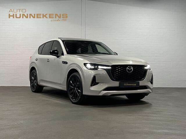 Mazda CX-60 CX-60 2.5 Homura Trekhaak | Adapt. cruise | Open dak | Stoelventilatie | 360 camera | Head-up | Stuur-/Stuurverwarming | Bose | Pano