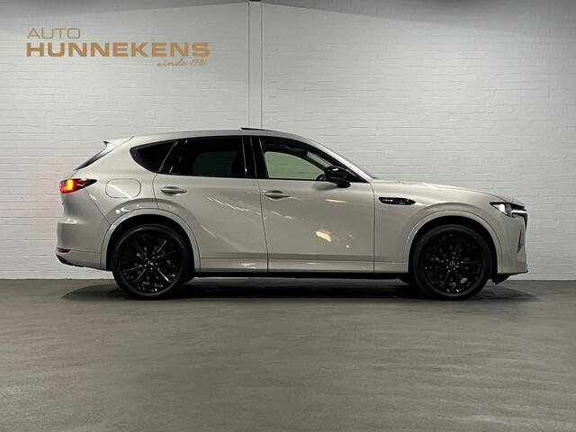 Mazda CX-60 CX-60 2.5 Homura Trekhaak | Adapt. cruise | Open dak | Stoelventilatie | 360 camera | Head-up | Stuur-/Stuurverwarming | Bose | Pano