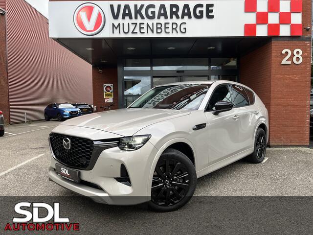 Mazda CX-60 2.5 e-SkyActiv PHEV Homura 4 OPTION PACKS // FAB. Garantie tot 13-12-2028 // FULL OPTIONS // PANODAK // ELEK.KLEP // ADAPT. CRUISE // LEDER+GEHEUGEN STOELEN // STOELVERKOELING-VERWARMING //