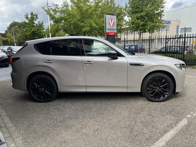 Mazda CX-60 2.5 e-SkyActiv PHEV Homura 4 OPTION PACKS // FAB. Garantie tot 13-12-2028 // FULL OPTIONS // PANODAK // ELEK.KLEP // ADAPT. CRUISE // LEDER+GEHEUGEN STOELEN // STOELVERKOELING-VERWARMING //