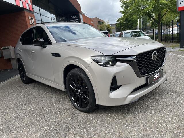Mazda CX-60 2.5 e-SkyActiv PHEV Homura 4 OPTION PACKS // FAB. Garantie tot 13-12-2028 // FULL OPTIONS // PANODAK // ELEK.KLEP // ADAPT. CRUISE // LEDER+GEHEUGEN STOELEN // STOELVERKOELING-VERWARMING //