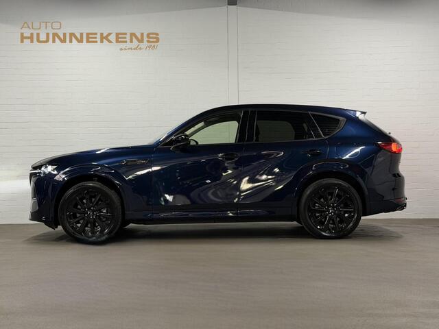 Mazda CX-60 2.5 e-SkyActiv PHEV Homura Trekhaak | Adapt. cruise | Stoelventilatie | 360 camera | Head-up | Stuur-/Stoelverwarming | Bose | Dodehoek | Achterbank verwarmd