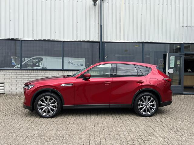 Mazda CX-60 2.5 e-SkyActiv PHEV Exclusive-Line El. Trekhaak / apple carplay / 20" velgen / Soul Red / Headup