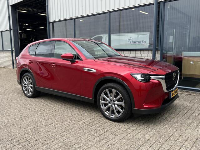 Mazda CX-60 2.5 e-SkyActiv PHEV Exclusive-Line El. Trekhaak / apple carplay / 20" velgen / Soul Red / Headup