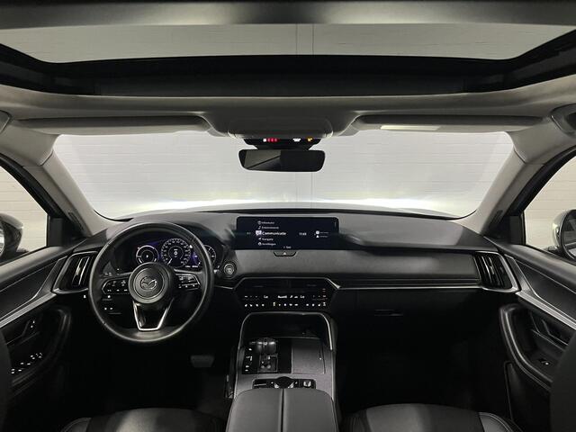 Mazda CX-60 2.5 e-SkyActiv PHEV Homura Trekhaak | Open dak | Adapt. cruise | Stoel-/stuurverwarming | Bose sound | Stoelventilatie | Carplay | 360 graden camera