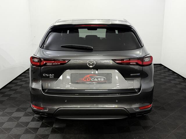 Mazda CX-60 2.5 e-SkyActiv PHEV Homura Plus Panoramadak, 360 Camera, Bose geluidsysteem, Head-up display, Memory stoelen, Elektrische achterklep, Stoelverwarming/Ventilatie, Leder, 6 jaar garantie