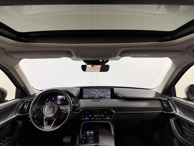 Mazda CX-60 2.5 e-SkyActiv PHEV Homura Open dak | Adapt. cruise | Stoel ventilatie | 360 camera | Head-up | Memory | Stuur-/stoelverwarming