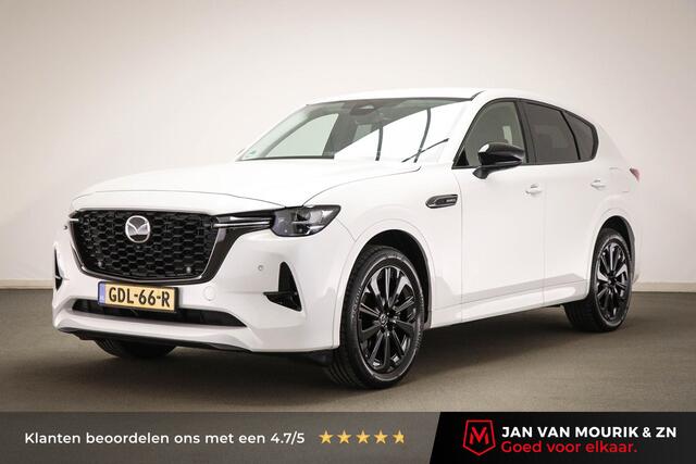 Mazda CX-60 2.5 e-SkyActiv PHEV Homura | SOH 93% | STOELVENTILATIE | DRAADLOZE LADER | 360 CAMERA