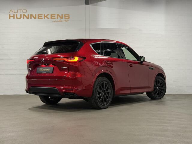 Mazda CX-60 2.5 e-SkyActiv PHEV Homura Plus Open dak | Adapt. Cruise | Stoelventilatie | Stuur-/Stoelverwarming | 360 camera | Head-up | Carplay | Bose sound | Memory