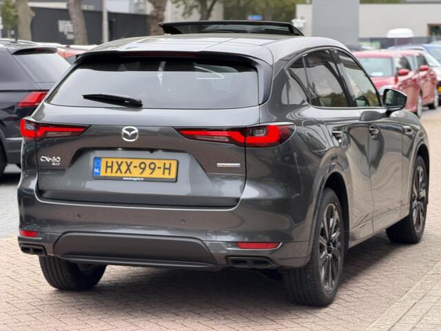 Mazda CX-60 2.5 e-SkyActiv PHEV Homura Plus Automaat 327PK | BOSE | Leder | Sunroof | HUD | Navigatie | Carplay | 360 graden camera – foto 3