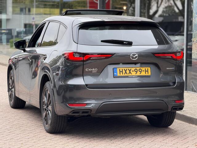 Mazda CX-60 2.5 e-SkyActiv PHEV Homura Plus Automaat 327PK | BOSE | Leder | Sunroof | HUD | Navigatie | Carplay | 360 graden camera – foto 7