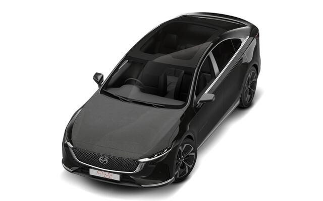 Mazda CX-6e Takumi | Alarmsysteem | Automatisch dimmende binnenspiegel met randloos design | Draadloze Apple CarPlay en Android Auto(TM)