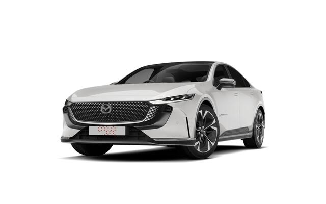 Mazda CX-6e Takumi Business Edition | Alarmsysteem | Automatisch dimmende binnenspiegel met randloos design | Draadloze Apple CarPlay en Android Auto(TM)