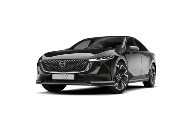 Mazda CX-6e Takumi Business Edition | Alarmsysteem | Automatisch dimmende binnenspiegel met randloos design | Draadloze Apple CarPlay en Android Auto(TM)