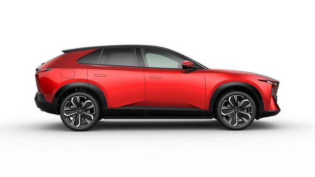 Mazda CX-6e Takumi | Alarmsysteem | Automatisch dimmende binnenspiegel met randloos design | Draadloze Apple CarPlay en Android Auto(TM)
