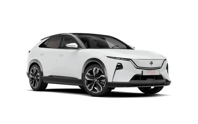Mazda CX-6e Takumi Business Edition | Alarmsysteem | Automatisch dimmende binnenspiegel met randloos design | Draadloze Apple CarPlay en Android Auto(TM)