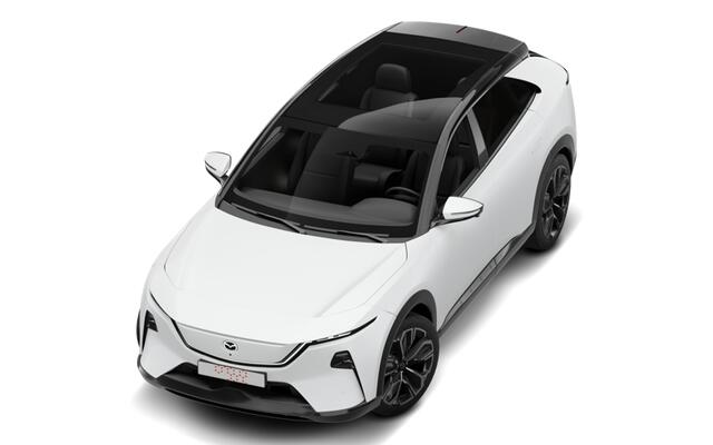 Mazda CX-6e Takumi Business Edition | Alarmsysteem | Automatisch dimmende binnenspiegel met randloos design | Draadloze Apple CarPlay en Android Auto(TM)