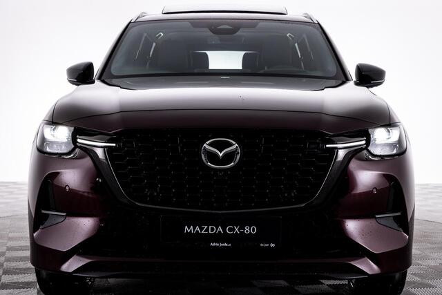 Mazda CX-80 2.5 e-SkyActiv PHEV Homura Plus 6p. NU IN DE SHOWROOM | NIEUW | 6 of 7 PERSOONS | 327 pk | AWD