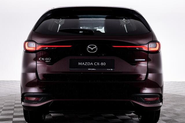 Mazda CX-80 2.5 e-SkyActiv PHEV Homura Plus 6p. NU IN DE SHOWROOM | NIEUW | 6 of 7 PERSOONS | 327 pk | AWD