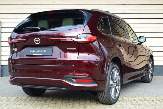 Mazda CX-80 2.5 e-SkyActiv PHEV Takumi Plus - Captain Seats - ¤ 4.000,- Introductiekorting