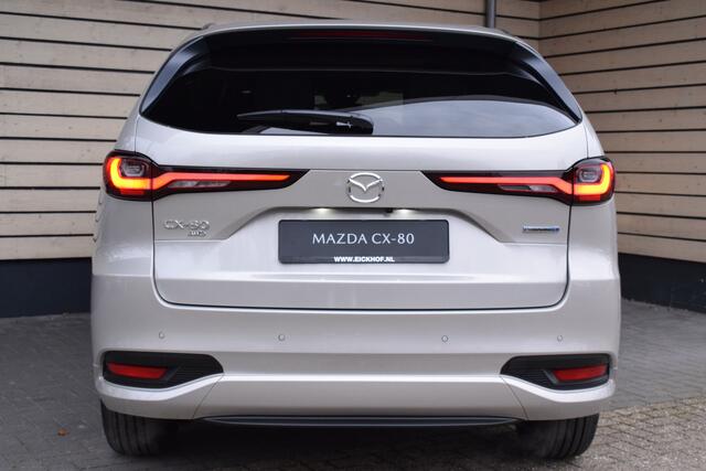 Mazda CX-80 2.5 e-SkyActiv PHEV Homura Plus - Diverse kleuren uit voorraad leverbaar met ¤ 4.000,- introductiekorting!