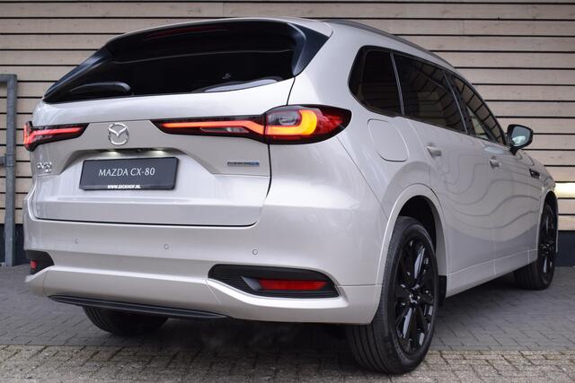 Mazda CX-80 2.5 e-SkyActiv PHEV Homura Plus - Diverse kleuren uit voorraad leverbaar met ¤ 4.000,- introductiekorting!