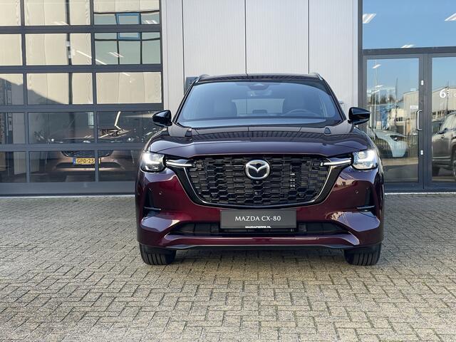 Mazda CX-80 2.5 e-SkyActiv PHEV Homura Plus 7 pers VAN 74.390,- VOOR 71.390,-