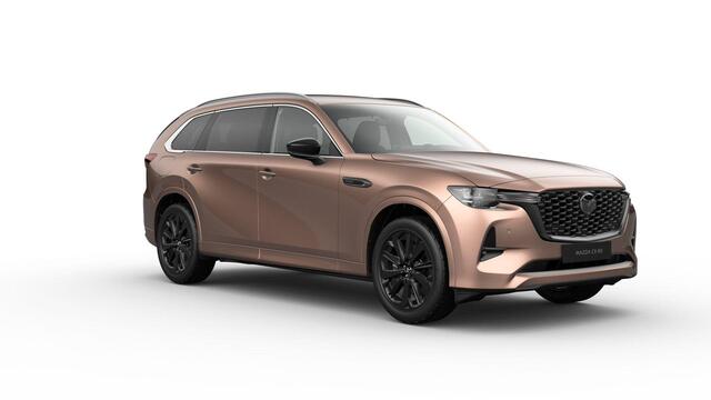 Mazda CX-80 2.5 e-SkyActiv PHEV Homura Plus / Melting Copper / Zwart Nappa leder