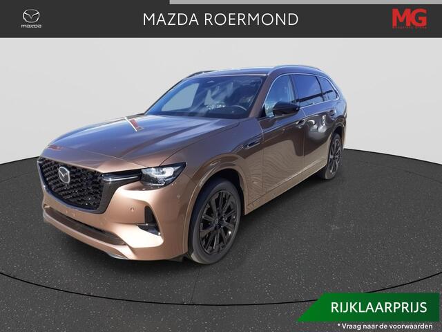 Mazda CX-80 2.5 e-SkyActiv PHEV Homura Plus | Rijklaar | Apple Carplay | Stoelverwarming | Elektrisch Panoramadak