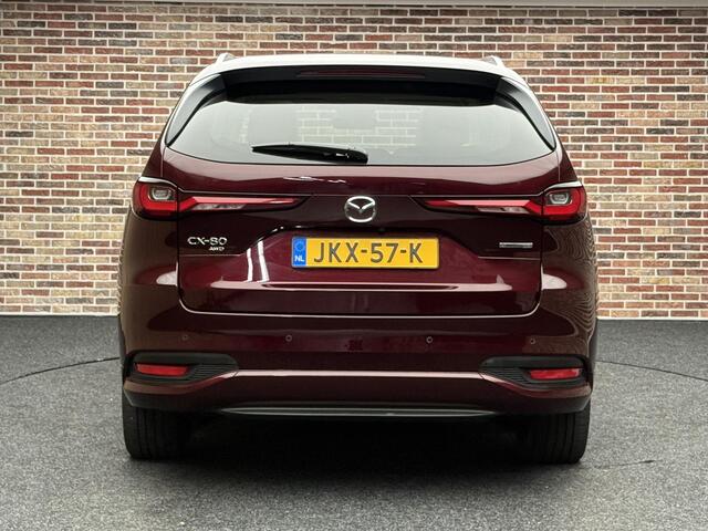 Mazda CX-80 2.5 PHEV 6 persoons | stoelverwarming/-ventilatie | memorie elek. stoel | Bose sound | adaptive cruise