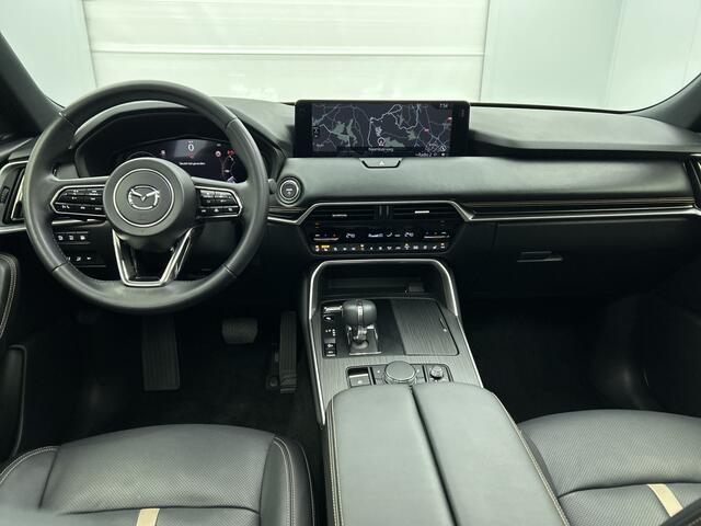 Mazda CX-80 2.5 e-SkyActiv PHEV Homura Plus Leder | Pano-dak | Navigatie | Stoelverwarming | Adaptieve Cruise control