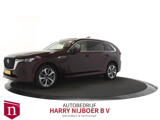 Mazda CX-80 2.5 e-SkyActiv PHEV Takumi Plus 6p. Leer / Lage km stand / 360 Camera