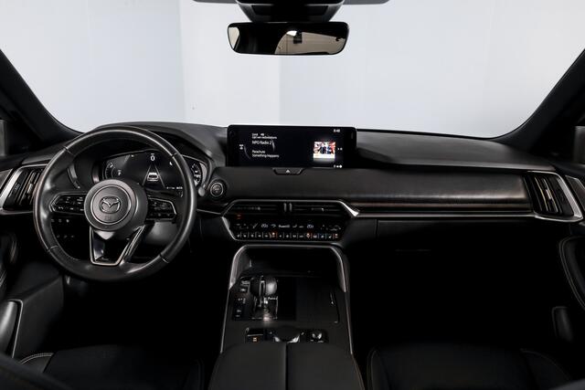 Mazda CX-80 2.5 e-SkyActiv PHEV Homura Plus 7p. | S/K-Panodak | Adapt. Cruise | Elek. Stoel-+verwarming & Ventilatie | Leder | HUD | 360 Camera | Bose | NAV+App. Connect | LM 20" | 9393