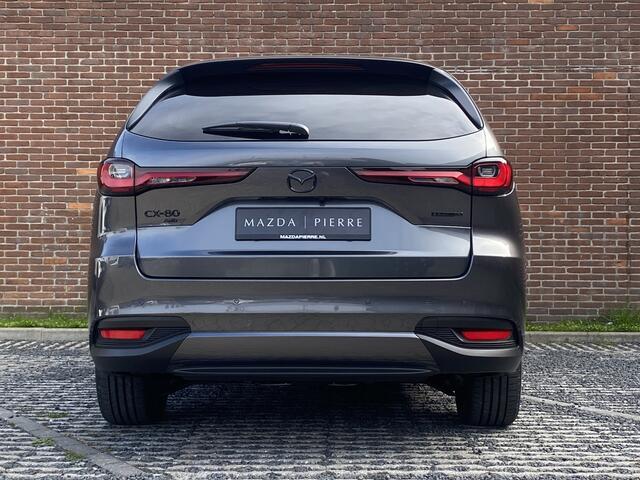 Mazda CX-80 2.5 e-SkyActiv PHEV Exclusive-Line | BLACK LINE EDITION | ¤ 6500,- VOORDEEL van ¤ 74.340,- voor ¤ 67.900,-