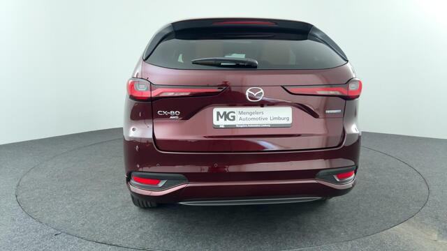 Mazda CX-80 2.5 e-SkyActiv PHEV Homura Plus 6p. | Demo | Tan interieur | Bose | 360 Camera